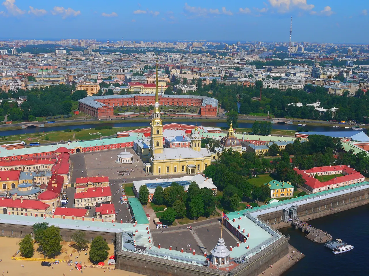 Petrograd Side in Saint Petersburg
