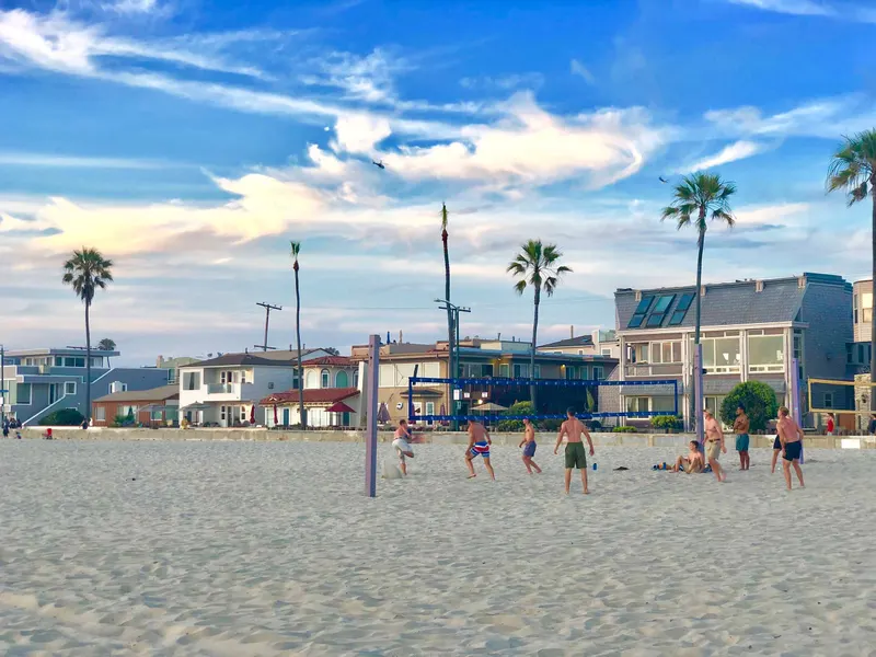 Mission Beach in San Diego
