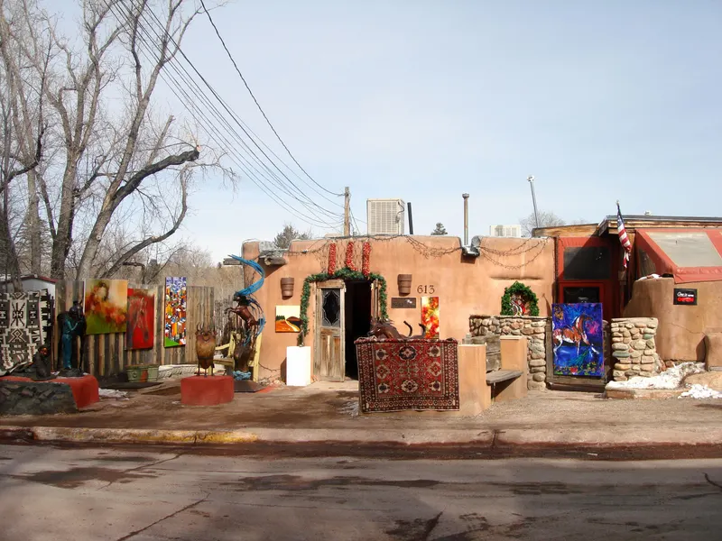 Canyon Road in santa fe us
