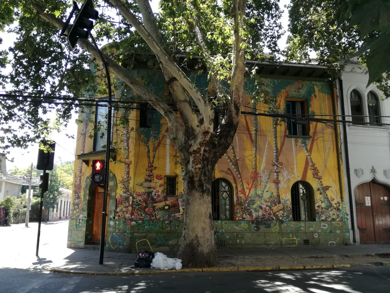 Barrio Bellavista in Santiago