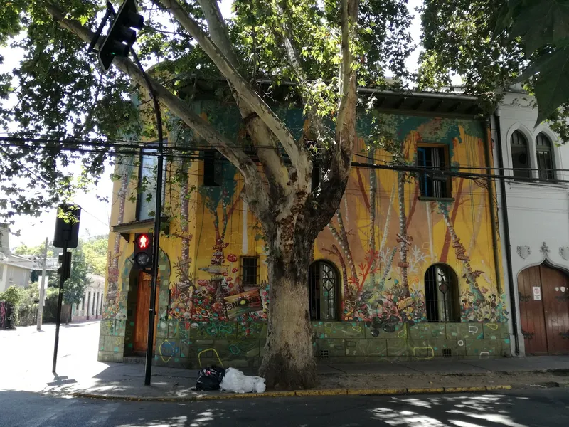 Barrio Bellavista in Santiago