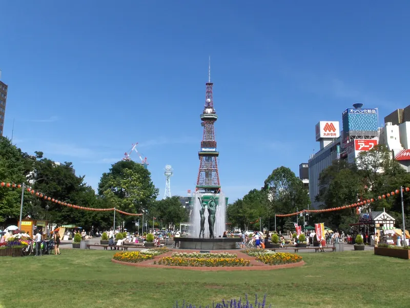 Odori and Chuo in sapporo jp