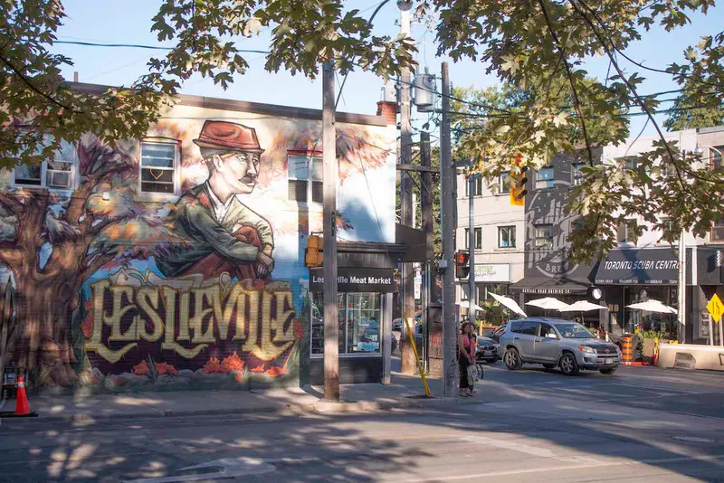 Leslieville in Toronto