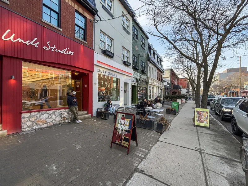 Queen West and Ossington in toronto ca
