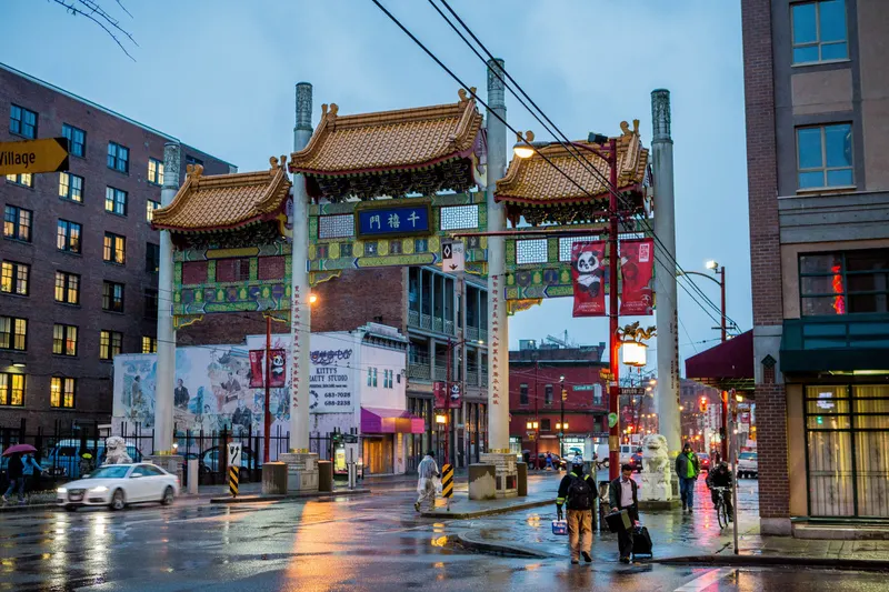 Gastown and Chinatown in vancouver ca