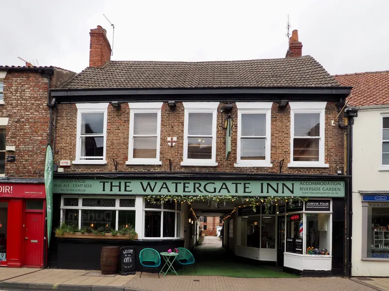 Fossgate & Walmgate in york gb