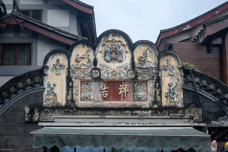 Kuanzhai and Qingyang in chengdu cn
