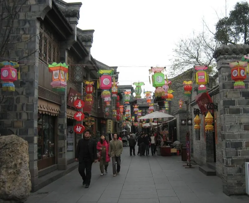 Wuhou and Jinli in chengdu cn