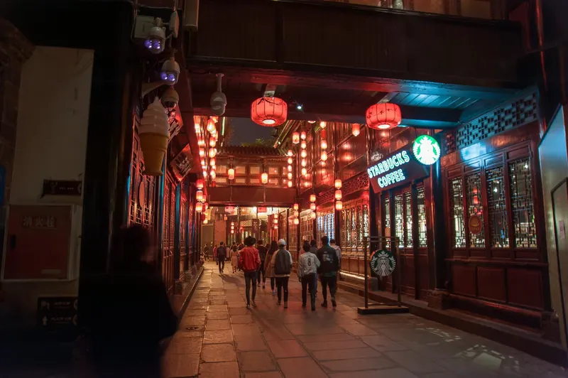Yulin and Nijiaqiao in chengdu cn
