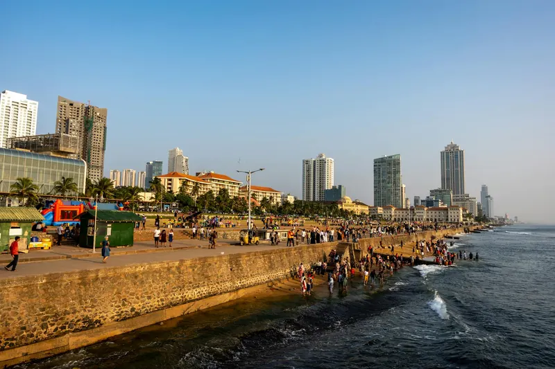 Galle Face and Kollupitiya in colombo lk