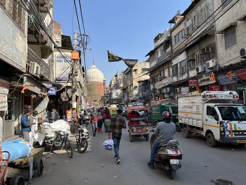 Old Delhi and Chandni Chowk in delhi in