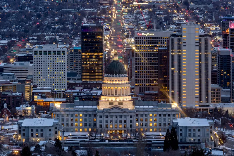 Capitol Hill and Golden Triangle in denver us
