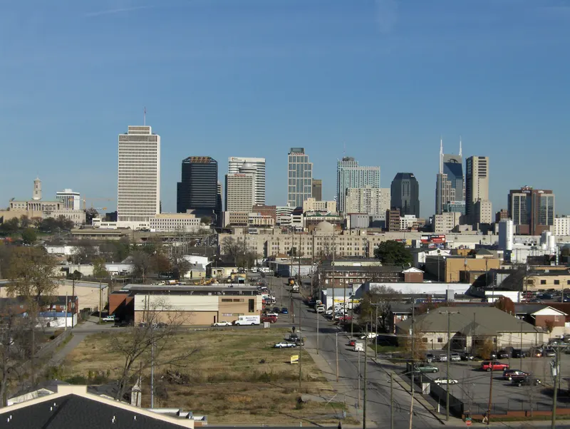 Downtown in Nashville
