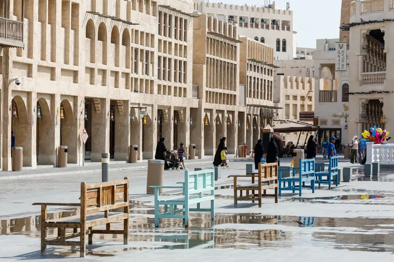 Souq Waqif and Al Najada in doha qa