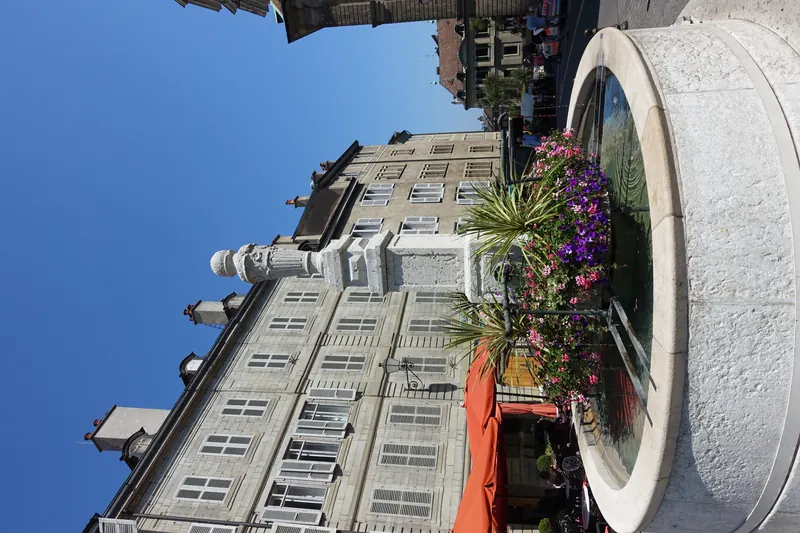 Old Town and Bourg-de-Four in geneva ch