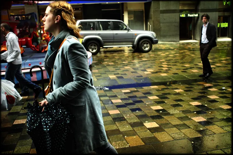 City Centre and Sauchiehall Street in glasgow gb