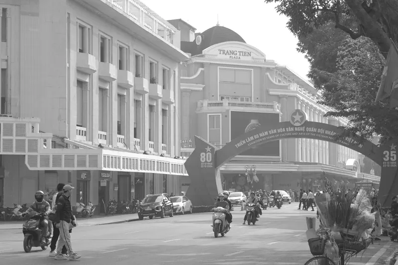 French Quarter and Trang Tien in hanoi vn