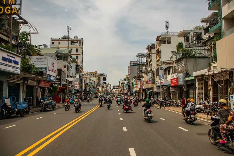 Cholon / District 5 in ho chi minh city vn