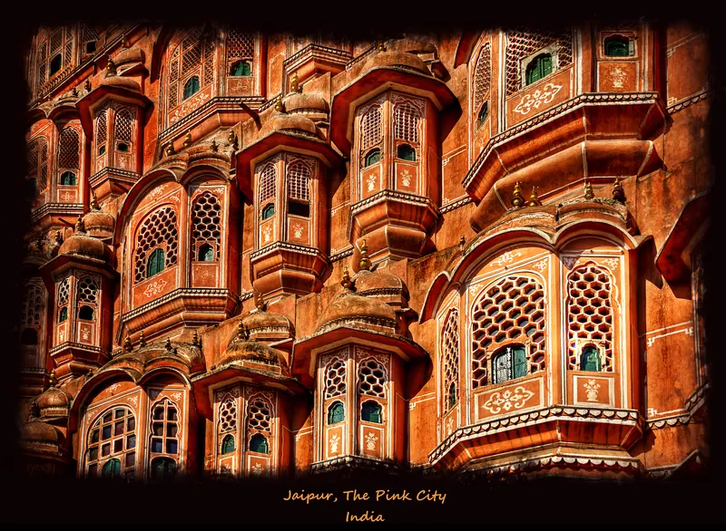 Pink City in jaipur in
