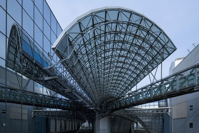 Central Kyoto and Kyoto Station in kyoto jp