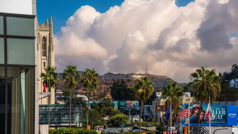 Beverly Hills and West Hollywood in los angeles us