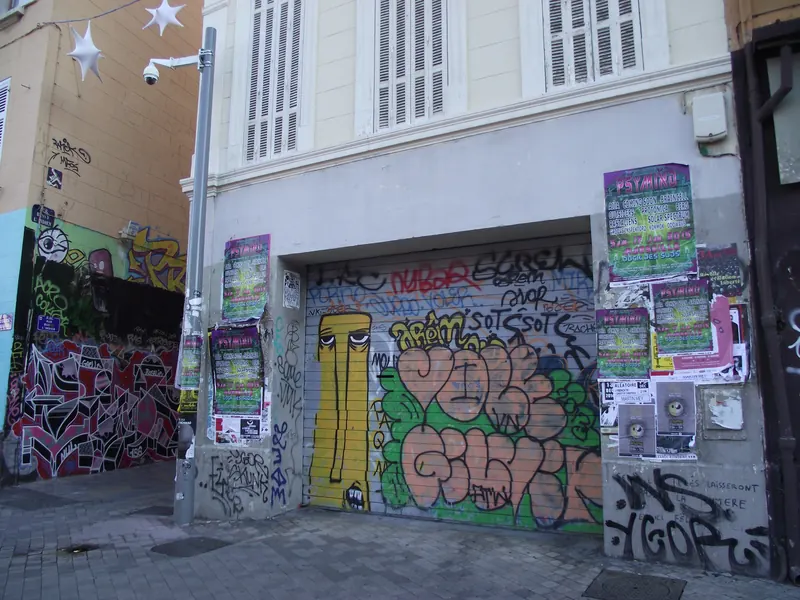 Cours Julien and La Plaine in marseille fr