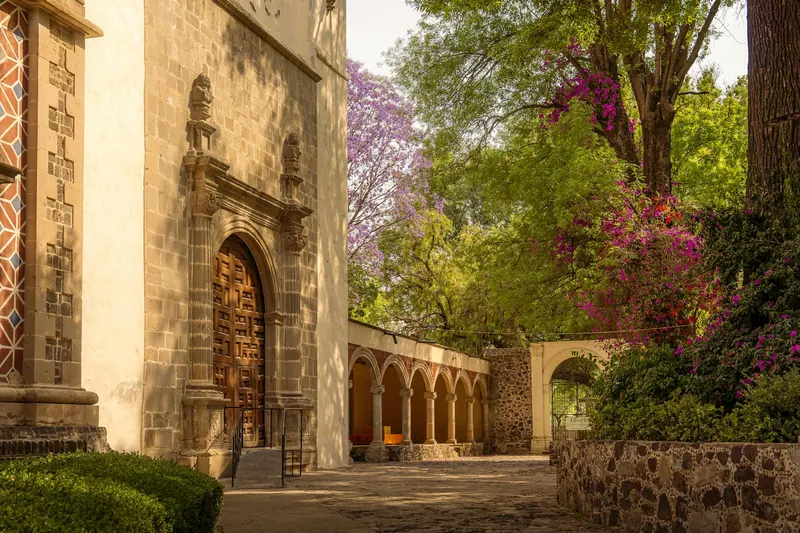 Coyoacan and San Angel in mexico city mx