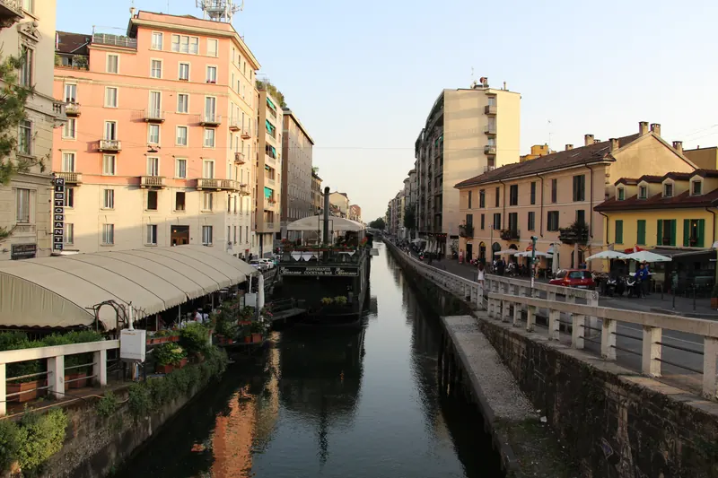 Navigli and Ticinese in milan it