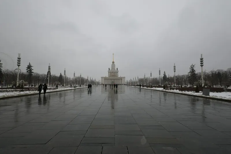VDNKh and Ostankino in moscow ru
