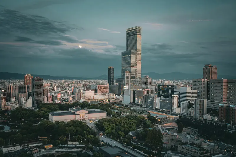 Tennoji & Abeno in osaka jp