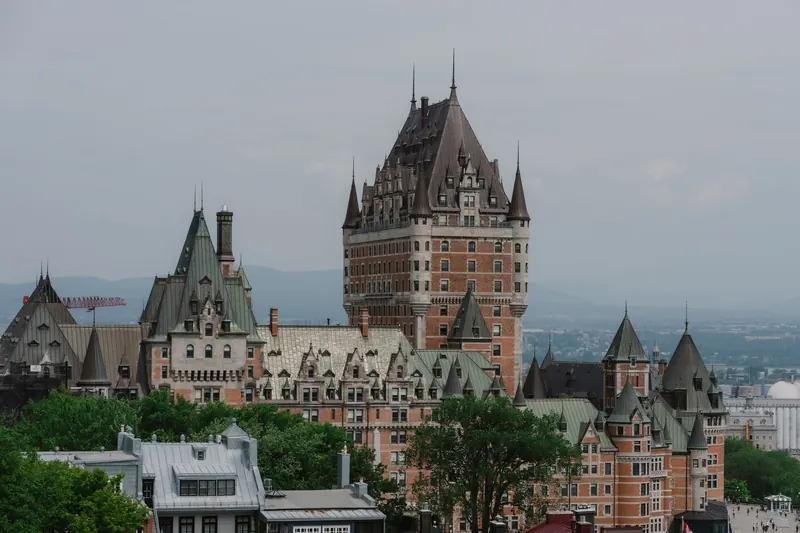 Montcalm and Grande Allee in quebec city ca