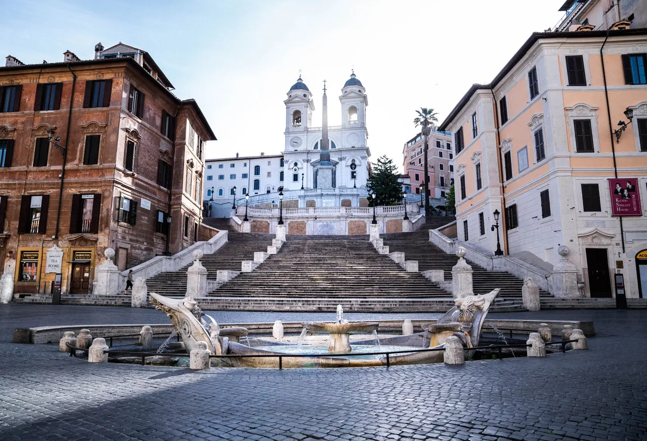 Spanish Steps, Via Veneto & Villa Borghese in Rome