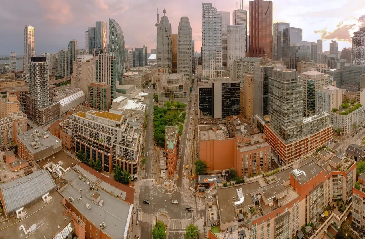 Entertainment District in Toronto