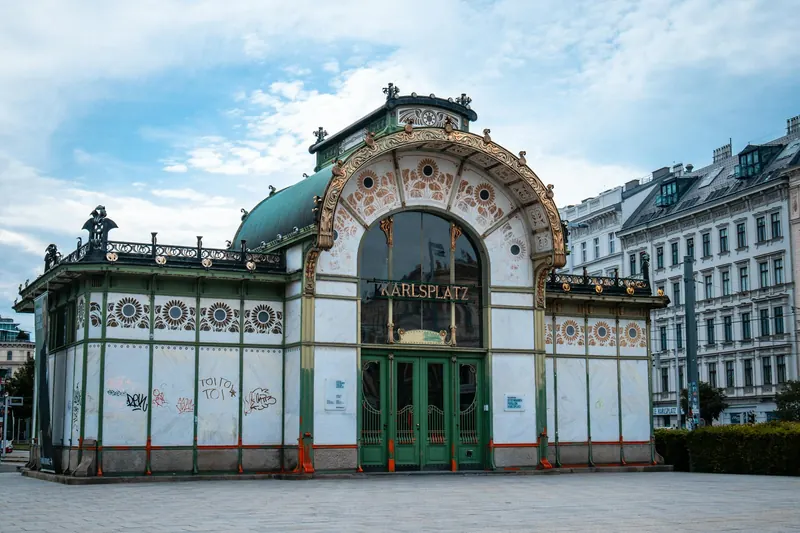 Wieden and Karlsplatz in vienna