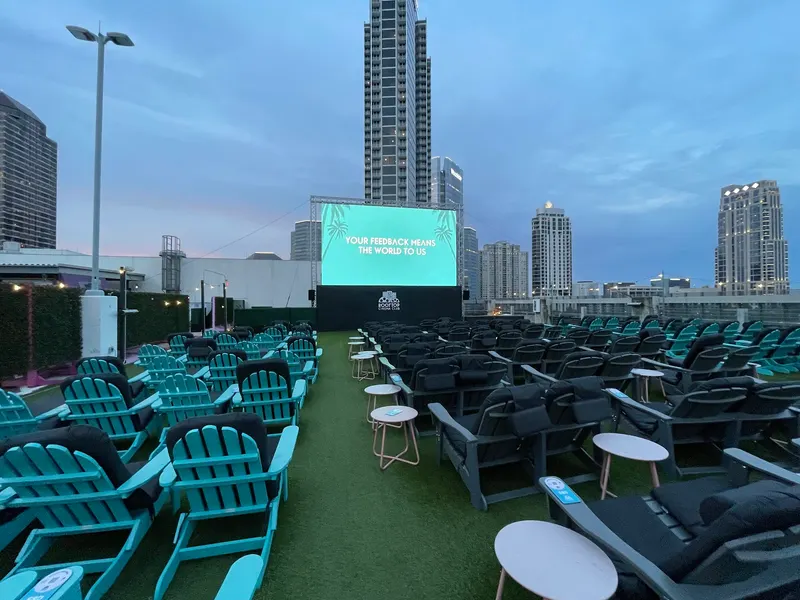 Rooftop Cinema Club Uptown in Galleria, Houston