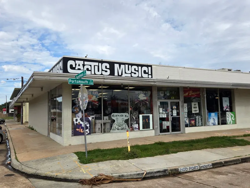 Cactus Music in Greenway, Houston