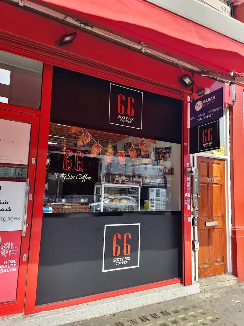Sixty Six Coffee in Lisson Grove, London
