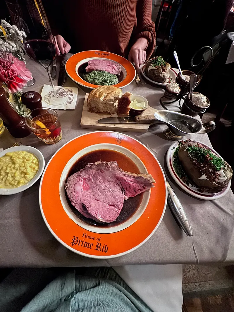 House of Prime Rib in Nob Hill, San Francisco