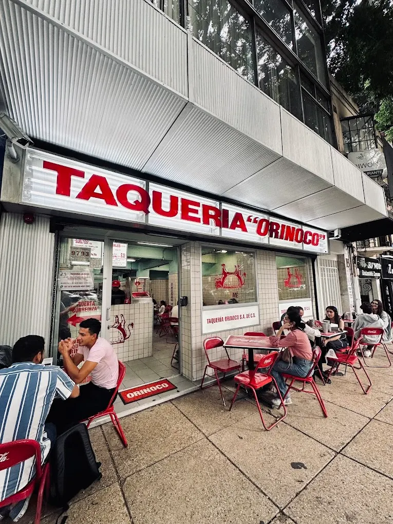 Taquería Orinoco in Zona Rosa, Mexico City