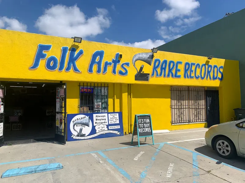 Folk Arts Rare Records in North Park, San Diego