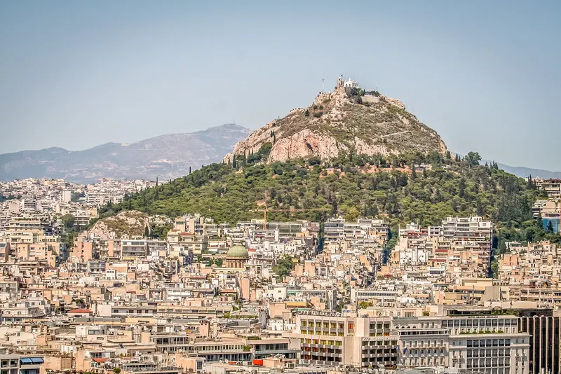 Mount Lycabettus in Athens