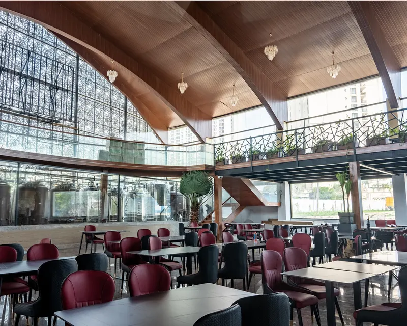 Unalii Brewpark in Arakere, Bangalore