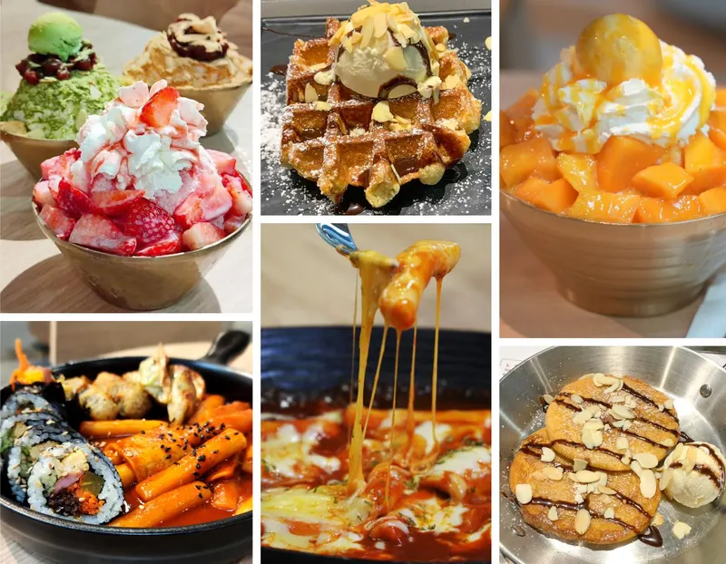 Nunsaram Korean Dessert Cafe Plaza Singapura 눈사람 in Dhoby Ghaut, Singapore