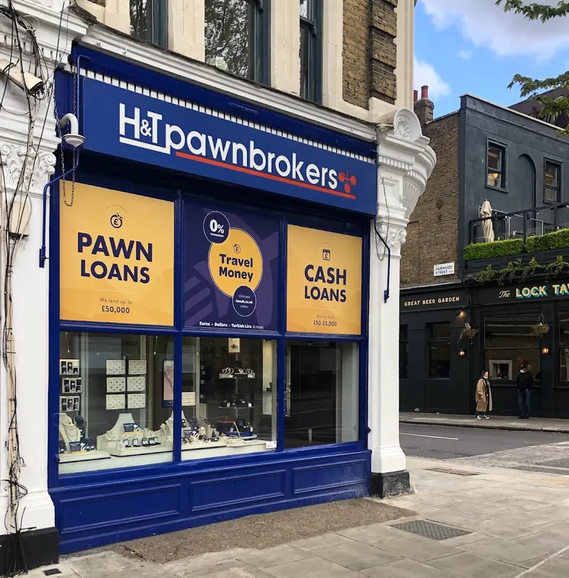 H&T Pawnbrokers in Chalk Farm, London