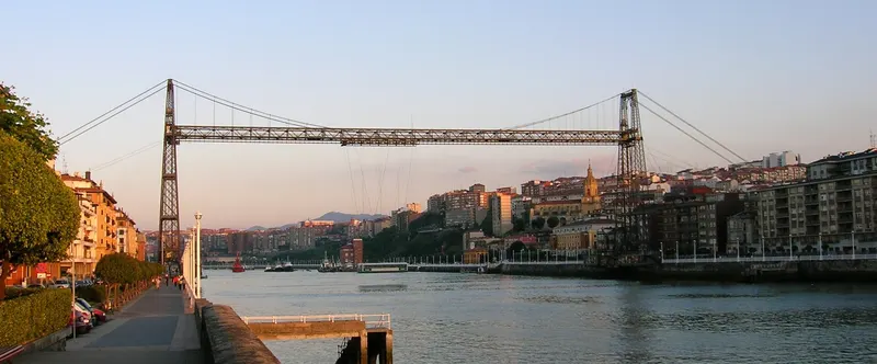 Vizcaya Bridge in Las Arenas, Bilbao