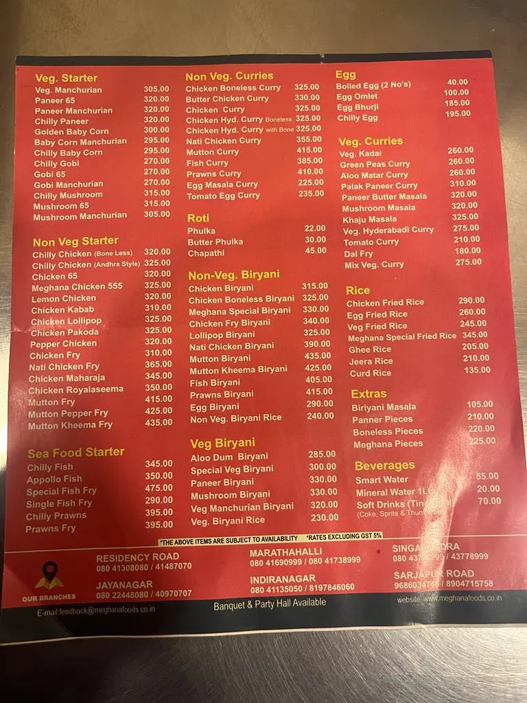 Meghana Foods - Koramangala in Koramangala, Bangalore