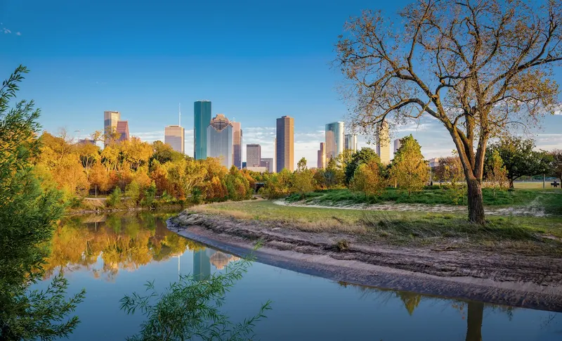 Buffalo Bayou Park in Montrose, Houston