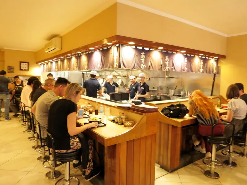 Restaurante Lamen ASKA in Liberdade, Sao Paulo