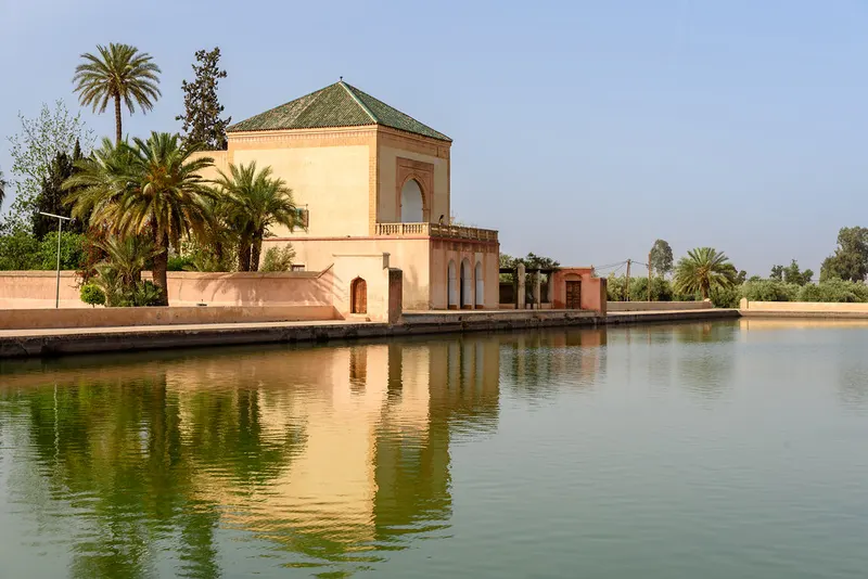 Menara Gardens in Menara, Marrakesh