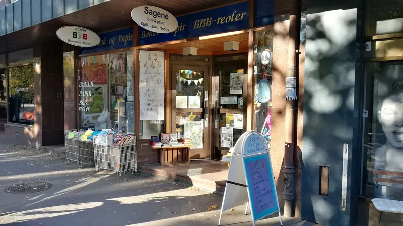 Sagene Boookshop in Torshov, Oslo